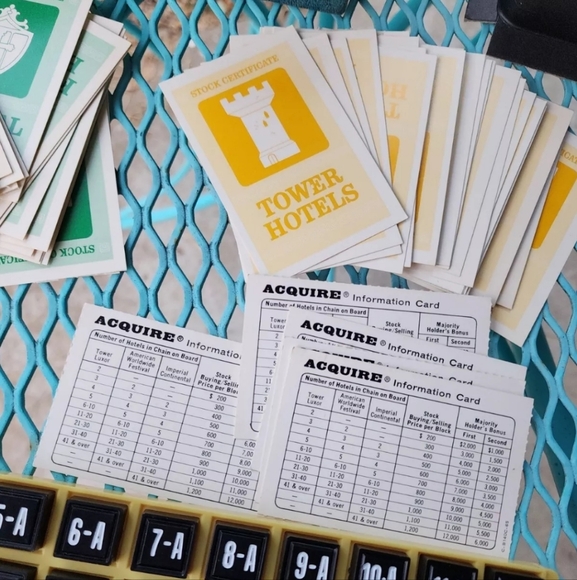 Vintage Acquire Board Game 1968 3M Company - Picture 6 of 11